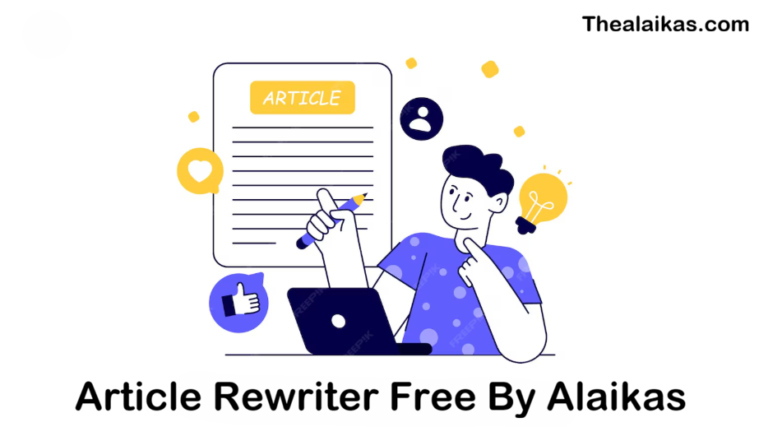 Article Rewriter Free By Alaikas