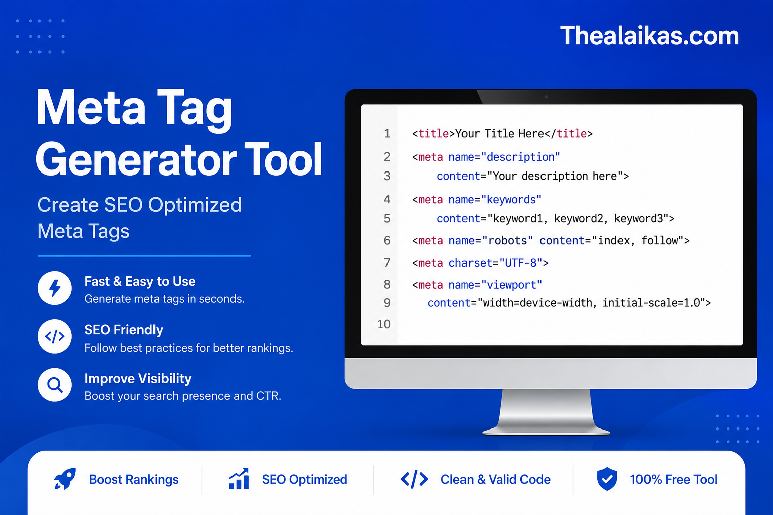 Meta Tag Generator by Alaikas